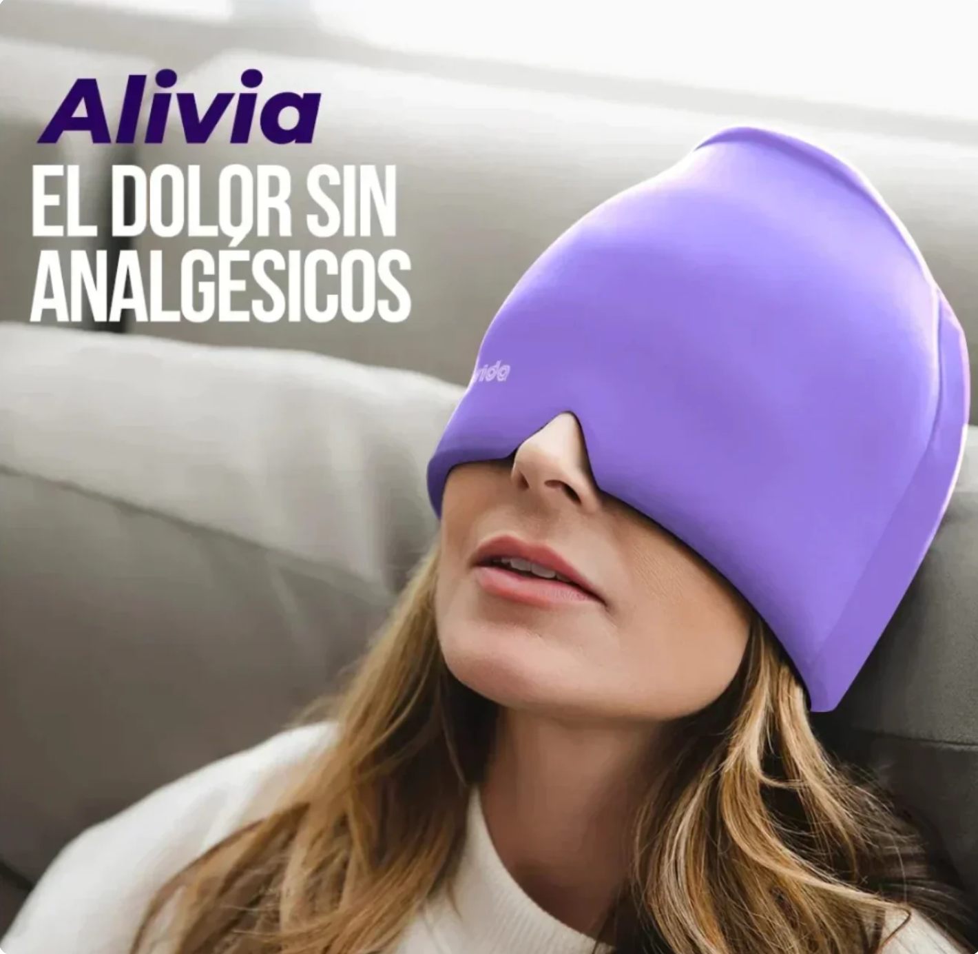 MediGel - Gorro terapéutico para el dolor de cabeza